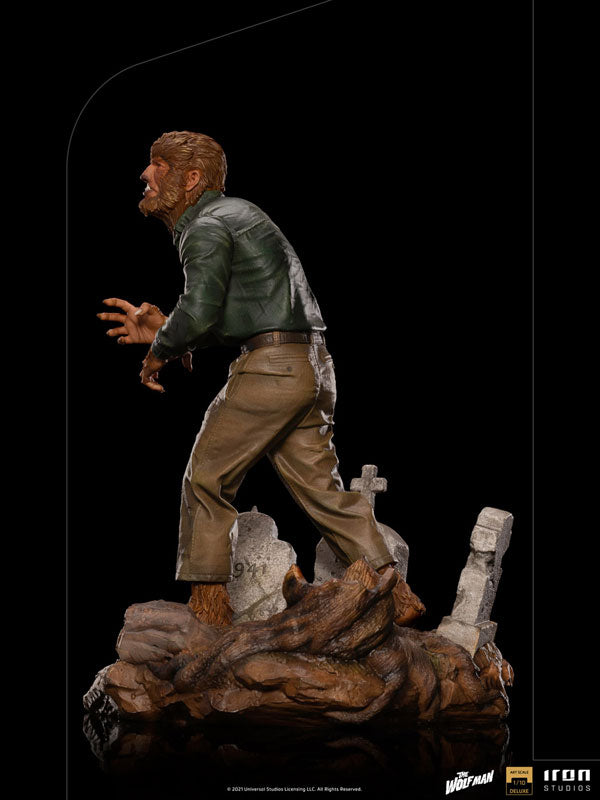 "Universal Monsters" Iron Studios Statue "Deluxe Art Scale" 1/10 Scale Wolf Man