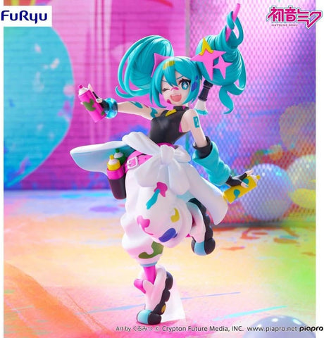 Piapro Characters - Hatsune Miku - Trio-Try-iT Figure - Paint Girl (FuRyu)