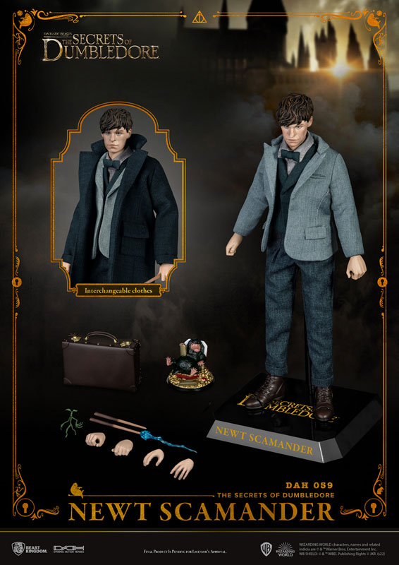 Dynamic Action Heroes #059 Fantastic Beasts: The Secrets of Dumbledore Newt Scamander