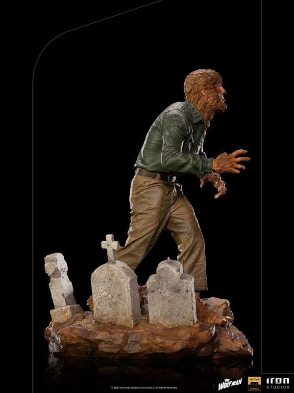 "Universal Monsters" Iron Studios Statue "Deluxe Art Scale" 1/10 Scale Wolf Man