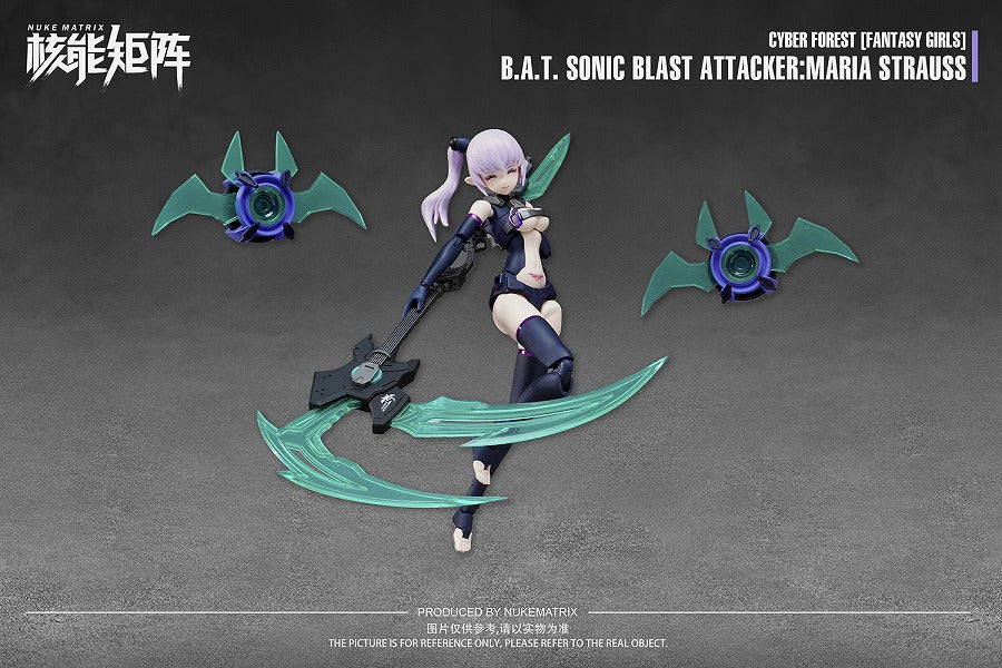 Cyber Forest - FANTASY GIRLS - FF0115 B.A.T. Sonic Blur Attacker: MARIA STRAUSS (NUKE MATRIX)