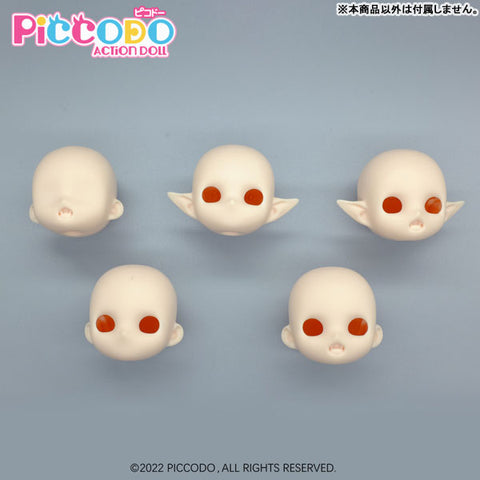 PICCODO Series Deformed Doll Resin Head NIAUKI M1 Doll White