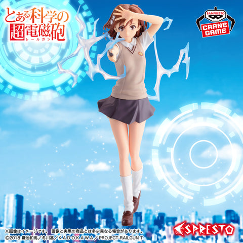 To Aru Kagaku no Railgun - Misaka Mikoto - Espresto - Level5 Electromaster (Bandai Spirits)