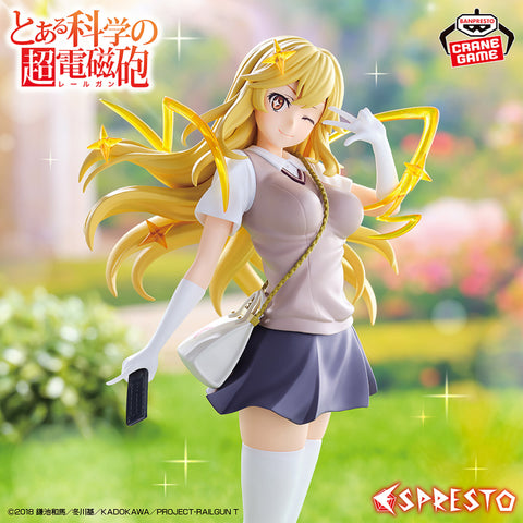 To Aru Kagaku no Railgun - Shokuhou Misaki - Espresto - Level5 Mental Out (Bandai Spirits)