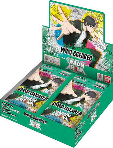 UNION ARENA Trading Card Game - Booster Box - WIND BREAKER [UA38BT] (BOX) 16 packs