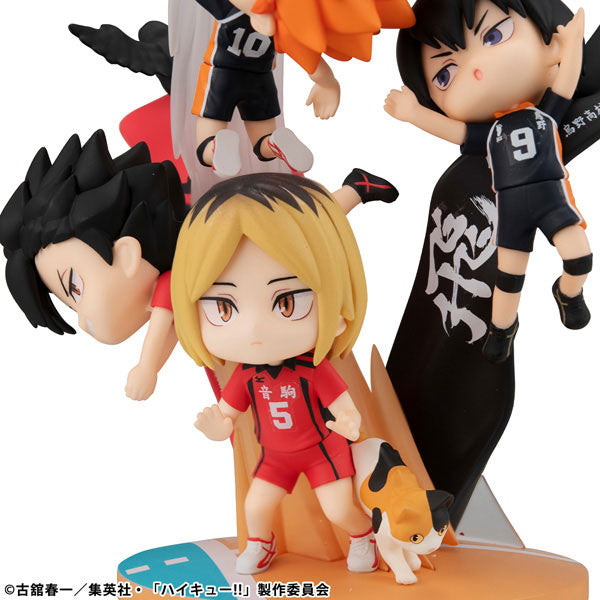 Haikyuu!! - Hinata Shouyou - Kageyama Tobio - Kozume Kenma - Kuroo Tetsurou - FigUnity (MegaHouse)