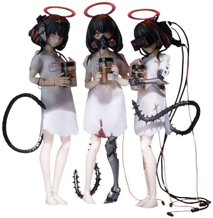 Original - 1/12 - Three Wise Monkeys Set (Snail Shell) - Solaris Japan