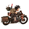 Dragon Ball Z - Son Goku - Desktop Real McCoy EX - Army ver. w/ bike (MegaHouse) [Shop Exclusive]