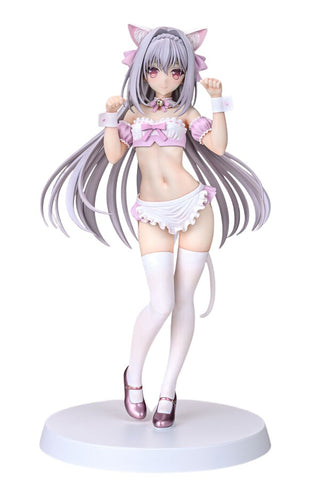 Tsuki ni Yorisou Otome no Sahou - Sakurakouji Luna - 1/6 - Cat Ear Maid Ver., Sakura Color Ver. (Q-six)