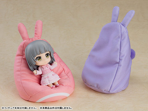 Nendoroid More Bean Bag Chair Rabbit Pink