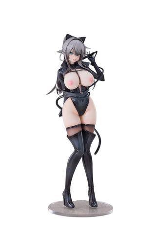 Original - Neko no Onna Happy-chan - DX Ver. - 1/6 - Different Colour Edition (Pink Rouge)