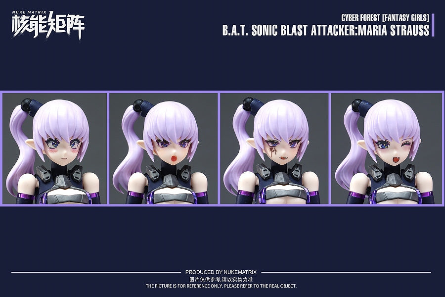 Cyber Forest - FANTASY GIRLS - FF0115 B.A.T. Sonic Blur Attacker: MARIA STRAUSS (NUKE MATRIX)