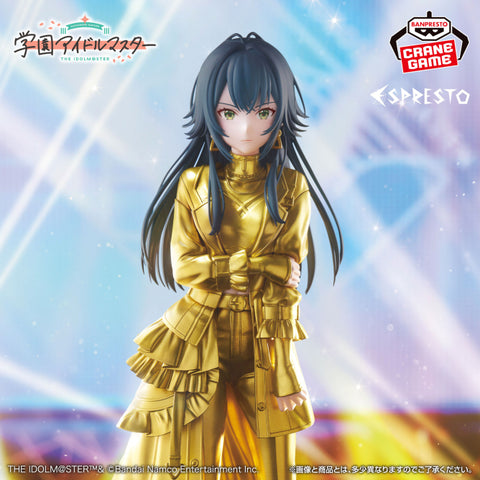 Gakuen iDOLM@STER - Tsukimura Temari - Espresto - Stylish Pose, Gold no Kagayaki ver. (Bandai Spirits, Namco)
