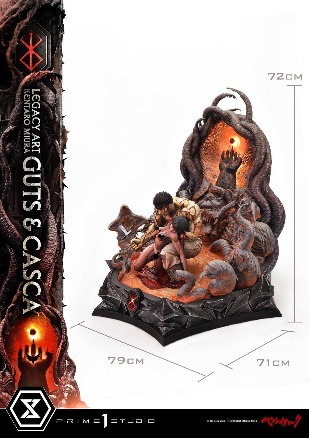 Berserk - Casca - Guts - Legacy Art Collection LABR-03 - 1/4