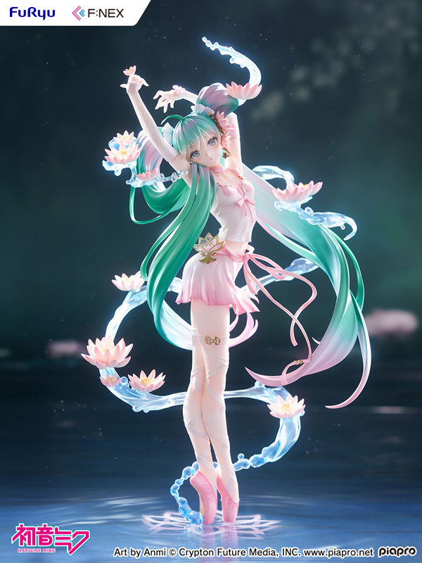 【未使用】FuturaUnkle77フィギュア Vocaloid - Hatsune Miku - F:Nex - 1/7 - Water Lily Ver. (FuRyu