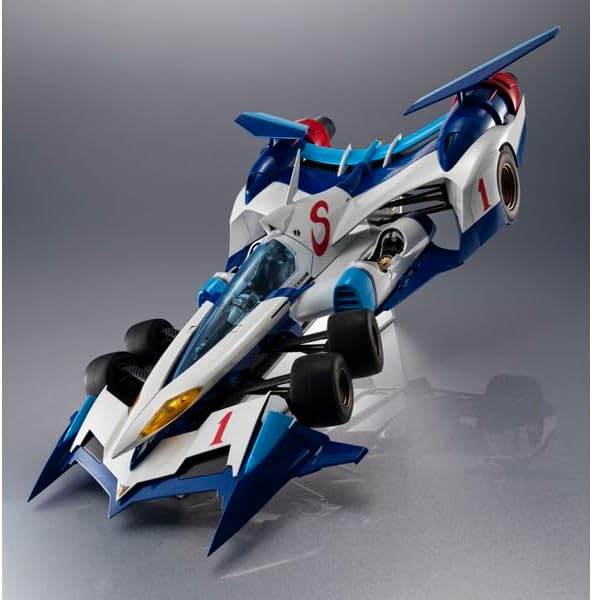 Shin Seiki GPX Cyber Formula SAGA - Shin Seiki GPX Cyber Formula SIN - ν-Asurada AKF-0/G - Variable Action Hi-Spec - 1/18 (MegaHouse)