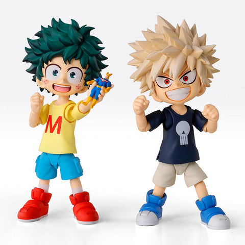 Boku no Hero Academia - Bakugo Katsuki - Midoriya Izuku - S.H.Figuarts - Childhood Set (Bandai Spirits) [Shop Exclusive]