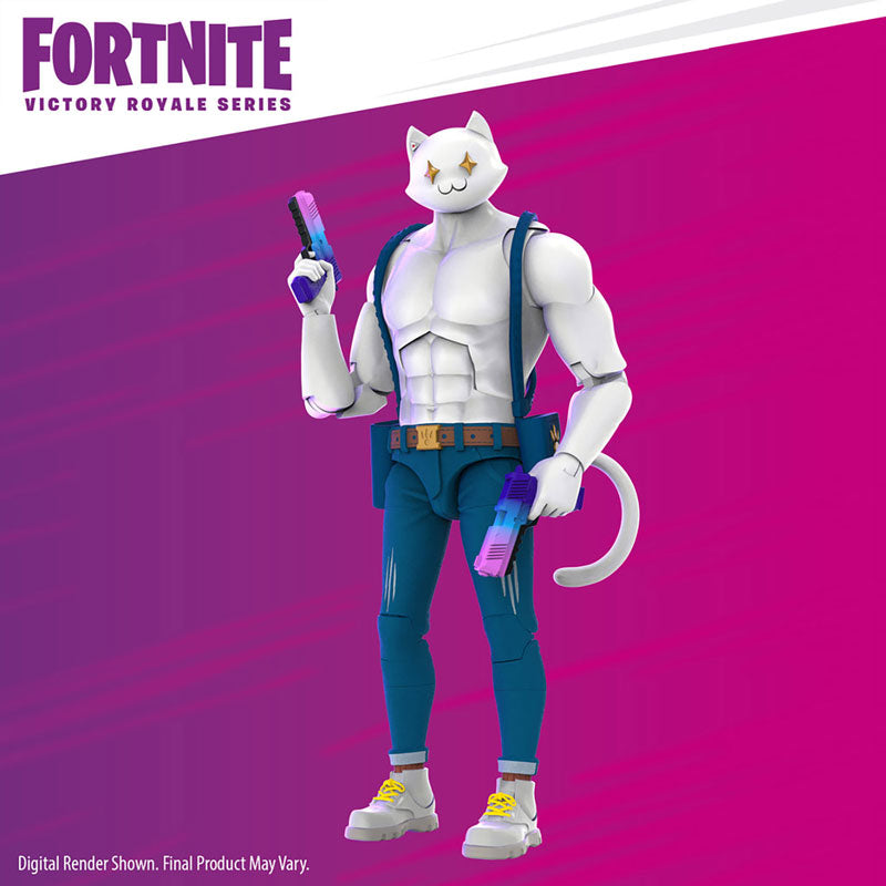 フォートナイト ニャッスル アクションフィギュア MEOWSCLES Fortnite - Hasbro Action Figure: 6 Inch / Victory Royale