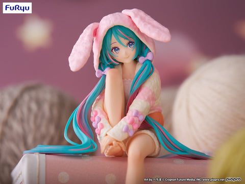 Piapro Characters - Hatsune Miku - Noodle Stopper Figure - Usamimi Pajama (FuRyu)