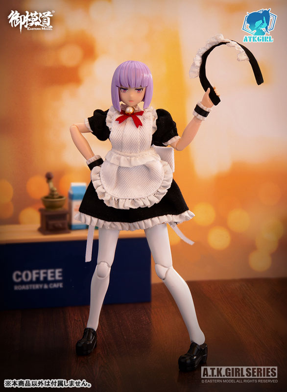 1/12 A.T.K. Girl Maid Outfit + Designated Plain Body Set