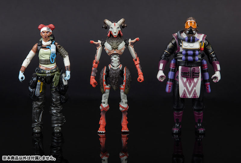 APEX LEGENDS: CAUSTIC (RARE: GEOMETRIC ANOMALY) 6" ACTION FIGURE