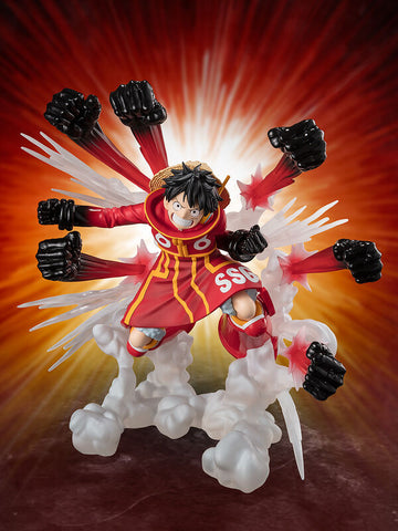 One Piece - Monkey D. Luffy - Chou Gekisen -Extra Battle- - Figuarts ZERO - Gum Gum Hawk Gatling (Bandai Spirits)