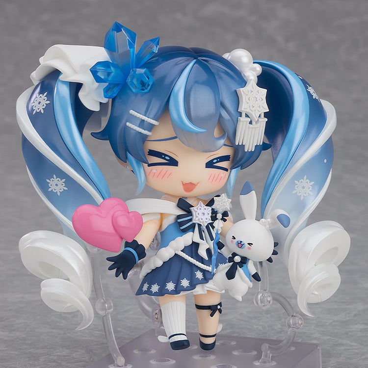 Hatsune Miku,Rabbit Yukine - Nendoroid #2643 - Snow, Crystal Snow Ver. (Good Smile Company) [Shop Exclusive]