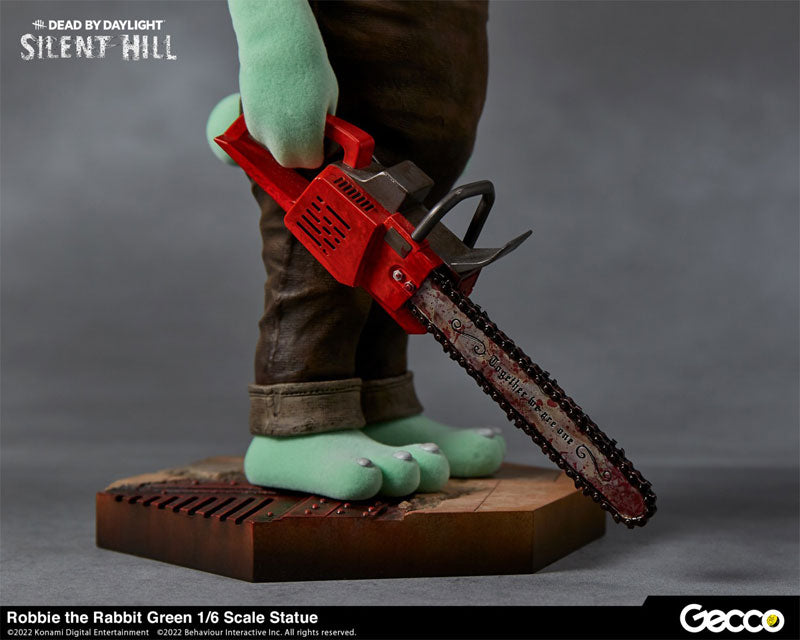 SILENT HILL x Dead by Daylight / Robbie the Rabbit Green 1/6 Scale Statue