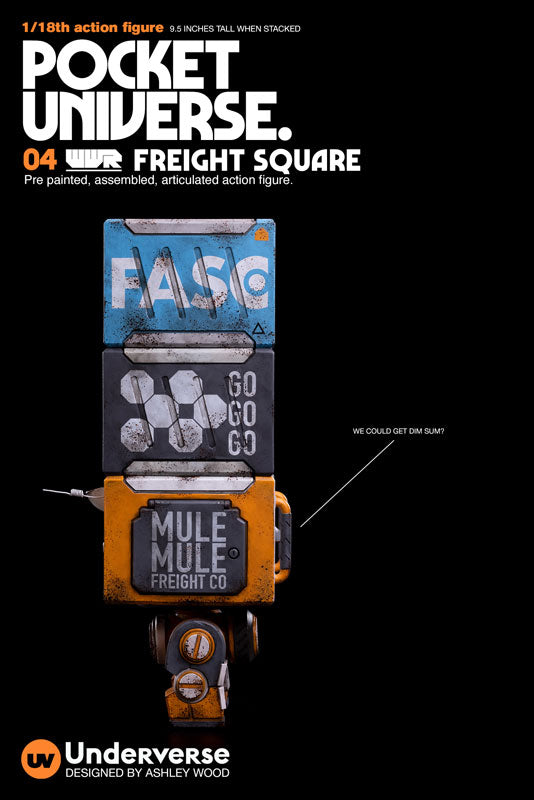 POCKET UNIVERSE WWR 1/18 MULE HEAVY FREIGHT SQUARE