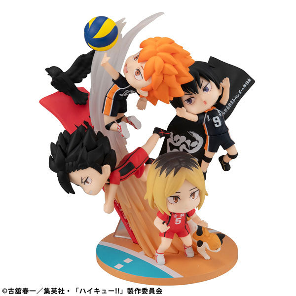 Haikyuu!! - Hinata Shouyou - Kageyama Tobio - Kozume Kenma - Kuroo Tetsurou - FigUnity (MegaHouse)