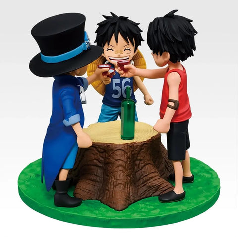 One Piece - Monkey D. Luffy - Portgas D. Ace - Sabo - Ichiban Kuji - Ichiban Kuji One Piece Dramatic Memories (A Prize) - Revible Moment (Bandai Spirits)