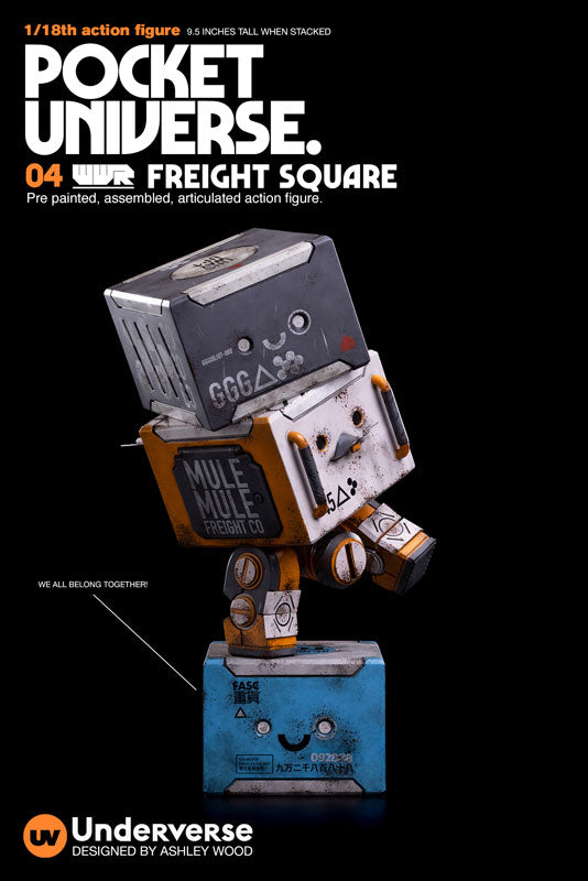 POCKET UNIVERSE WWR 1/18 MULE HEAVY FREIGHT SQUARE