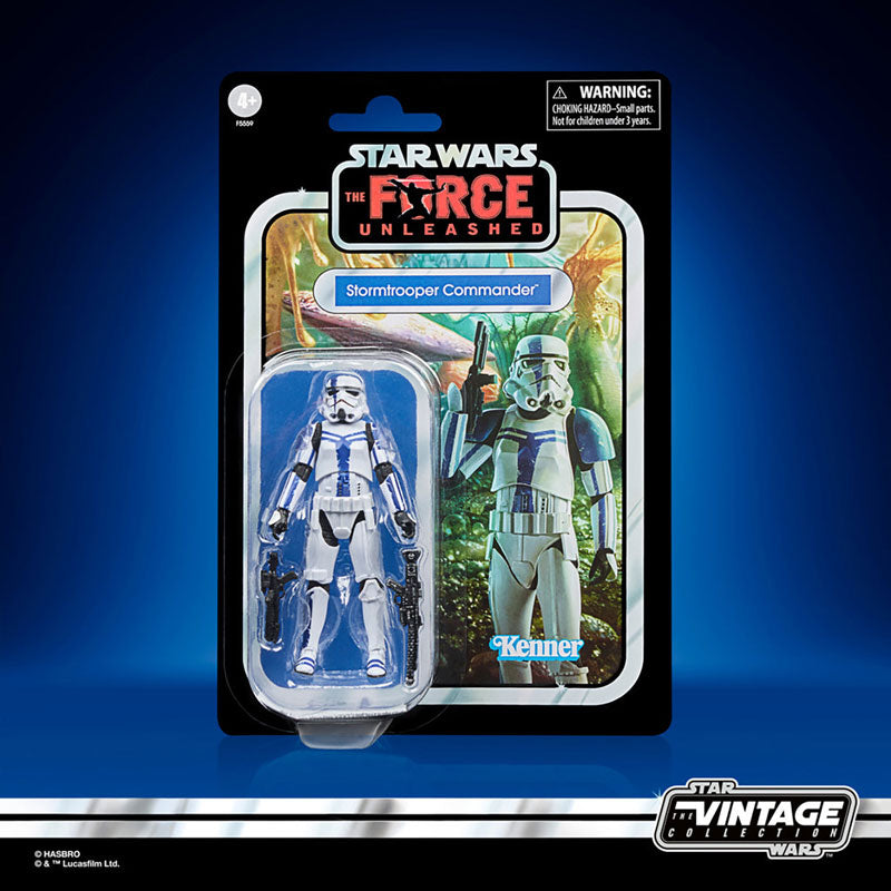 Star Wars VINTAGE 3.75 Inch Action Figure / Gaming Great Stormtrooper Commander