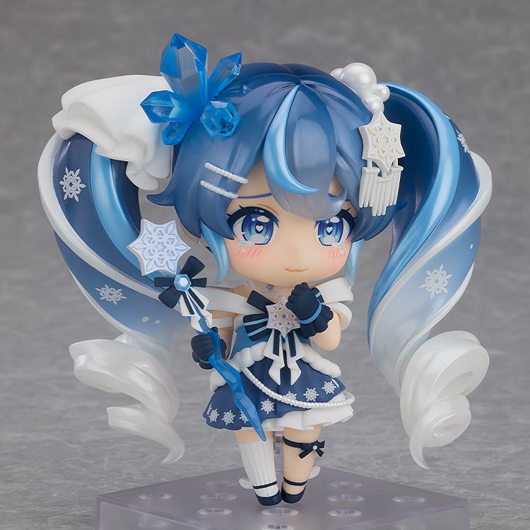 Hatsune Miku,Rabbit Yukine - Nendoroid #2643 - Snow, Crystal Snow Ver. (Good Smile Company) [Shop Exclusive]