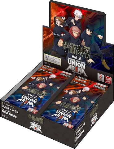 UNION ARENA Trading Card Game - Booster Box - Jujutsu Kaisen Vol.2 [EX04BT] (BOX) 16 packs