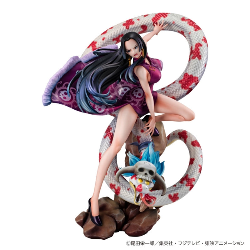BOA HANCOCK & SALOME フィギュア Amazon.com: Bandai Boa Hancock and Salome Figuarts Zero