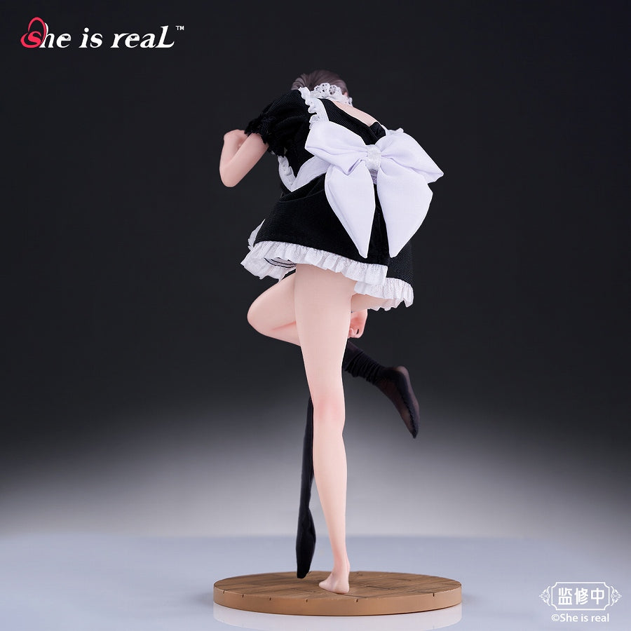 Original - She is real Water Droplet - Maid - 1/6 (Bear Panda)