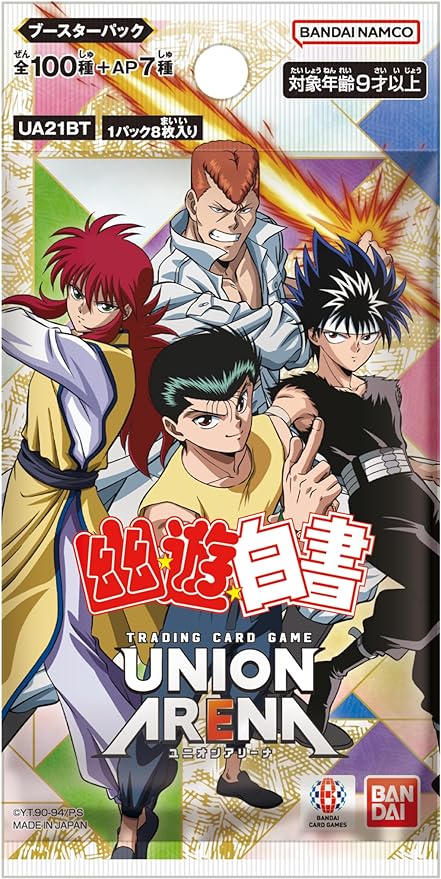 UNION ARENA Trading Card Game - Booster Pack - YuYu☆Hakusho (Bandai) (BOX), 16 Pack