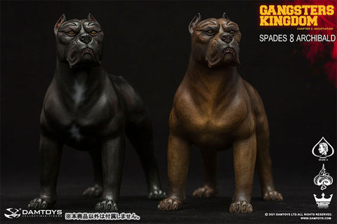1/6 Gangsters Kingdom Spade 8 Dog Casro Black