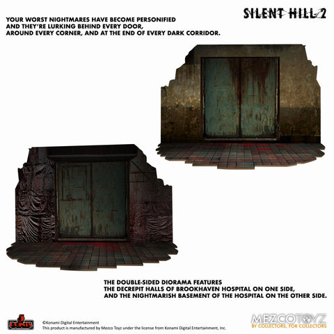 5 Point Silent Hill 2 Red Pyramid Thing & Bubble Head Nurse 3.75 Inch Action Figure Deluxe Set