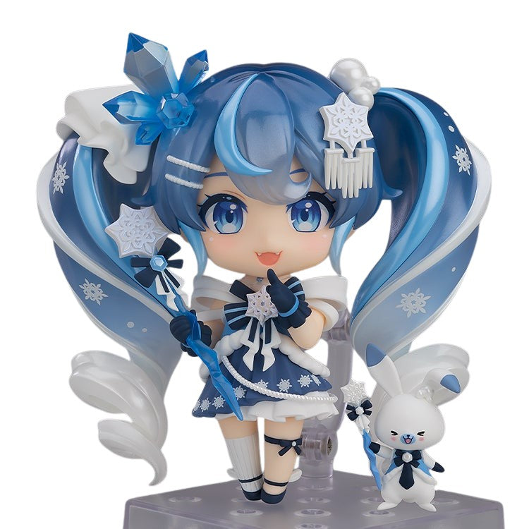 Hatsune Miku,Rabbit Yukine - Nendoroid #2643 - Snow, Crystal Snow Ver. (Good Smile Company) [Shop Exclusive]