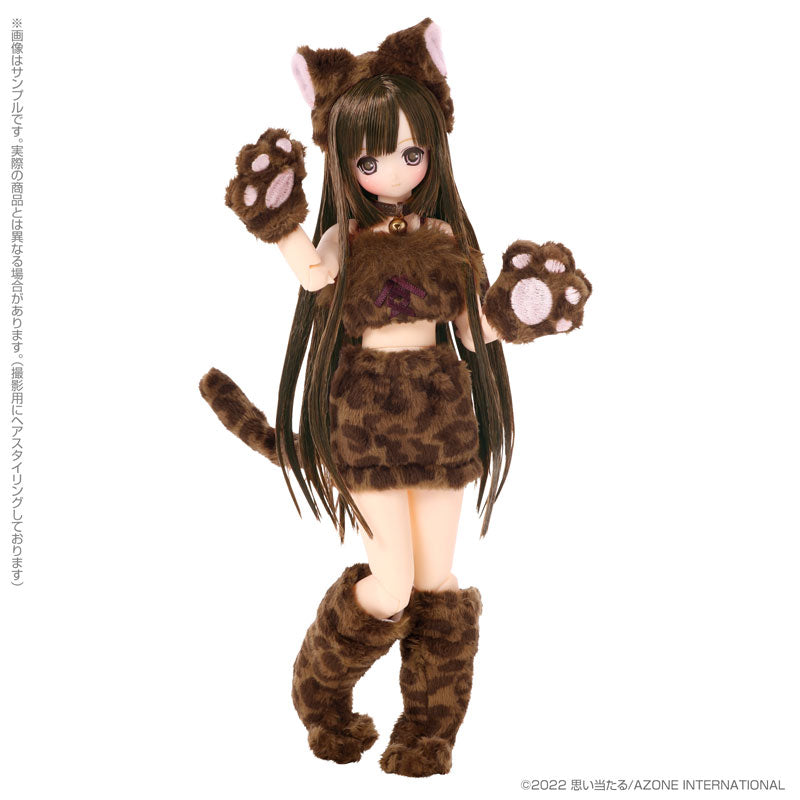 1/6 EX Cute Hidamari no Doubutsu-tachi MofuMofu Leopard-san/Himeno Complete Doll