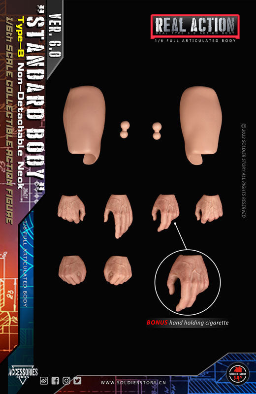 1/6 Standard Body Type B Combined Neck