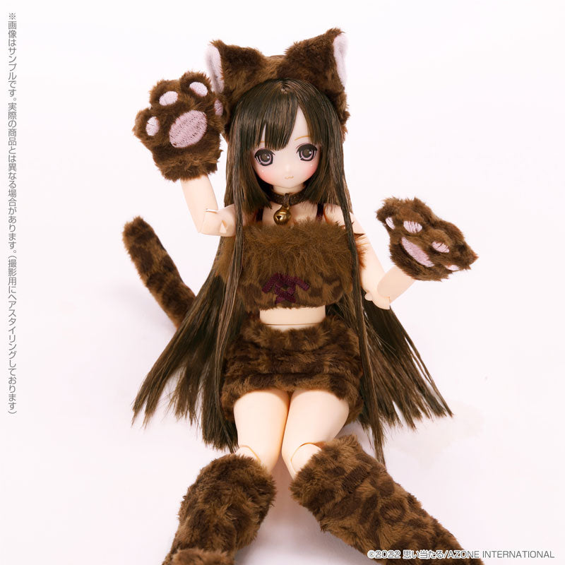 1/6 EX Cute Hidamari no Doubutsu-tachi MofuMofu Leopard-san/Himeno Complete Doll