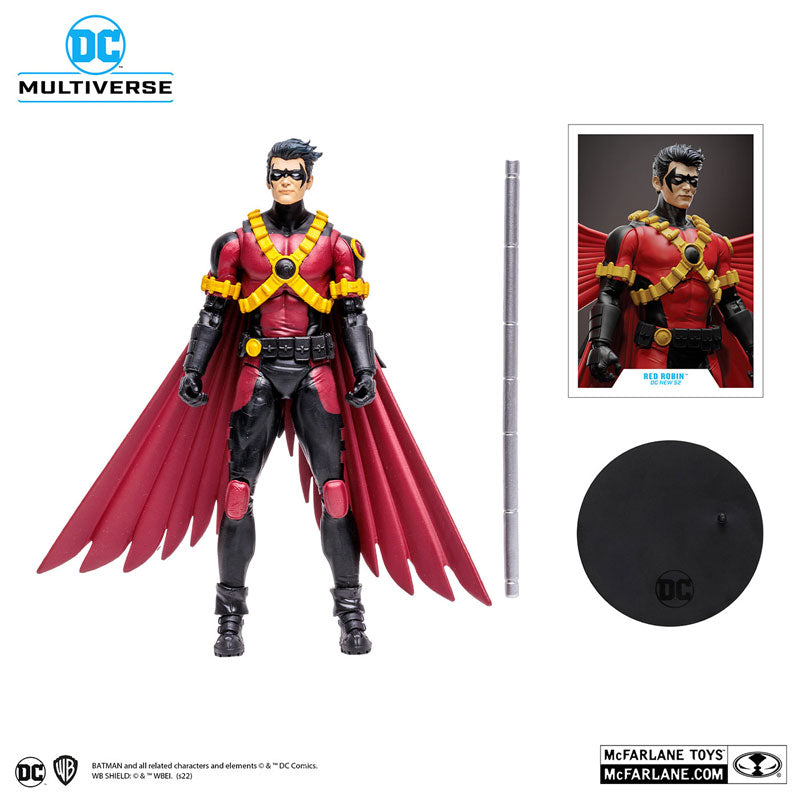 DC Comics - DC Multiverse: 7 Inch Action Figure - #152 Red Robin