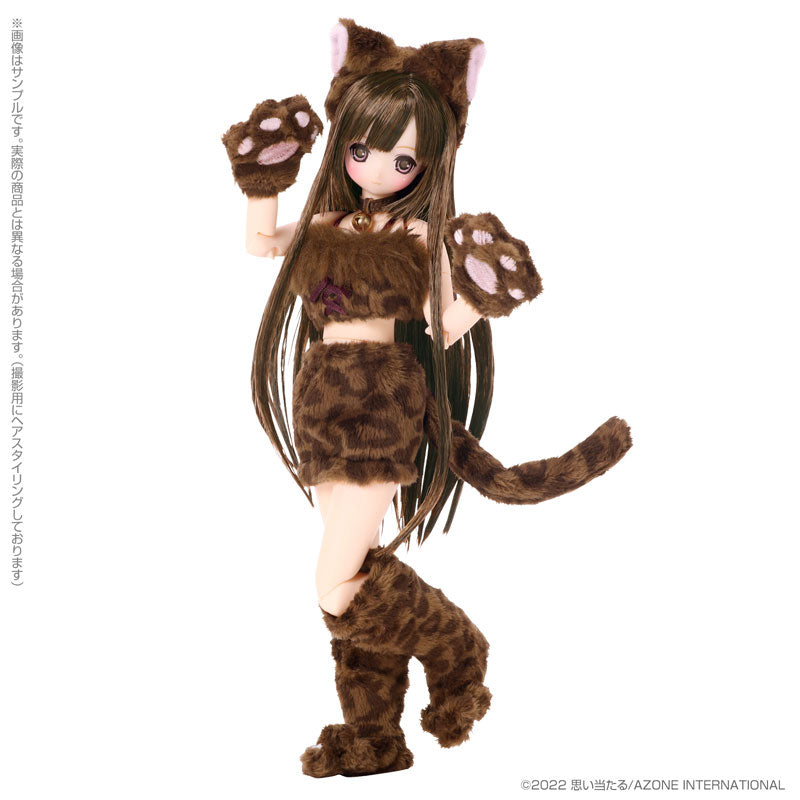 1/6 EX Cute Hidamari no Doubutsu-tachi MofuMofu Leopard-san/Himeno Complete Doll