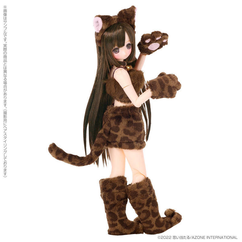 1/6 EX Cute Hidamari no Doubutsu-tachi MofuMofu Leopard-san/Himeno Complete Doll