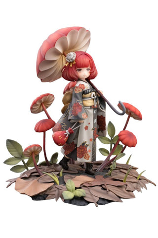 Original - Mushroom Girls Series (No.6) - Marasmius Haematocephalus - 1/1 (Merry Goods, Reverse Studio)