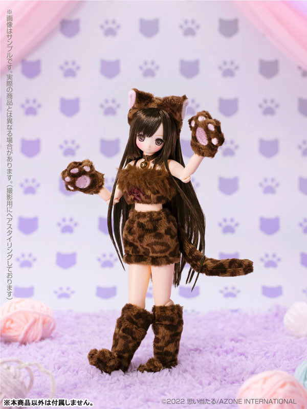 1/6 EX Cute Hidamari no Doubutsu-tachi MofuMofu Leopard-san/Himeno Complete Doll