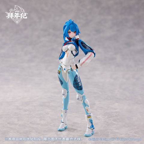 Bilibili - 22 Niang - Speed Slipstream - 1/12 - Bainianji Ver. - With Bike (AniMester, Nuclear Gold Reconstruction)
